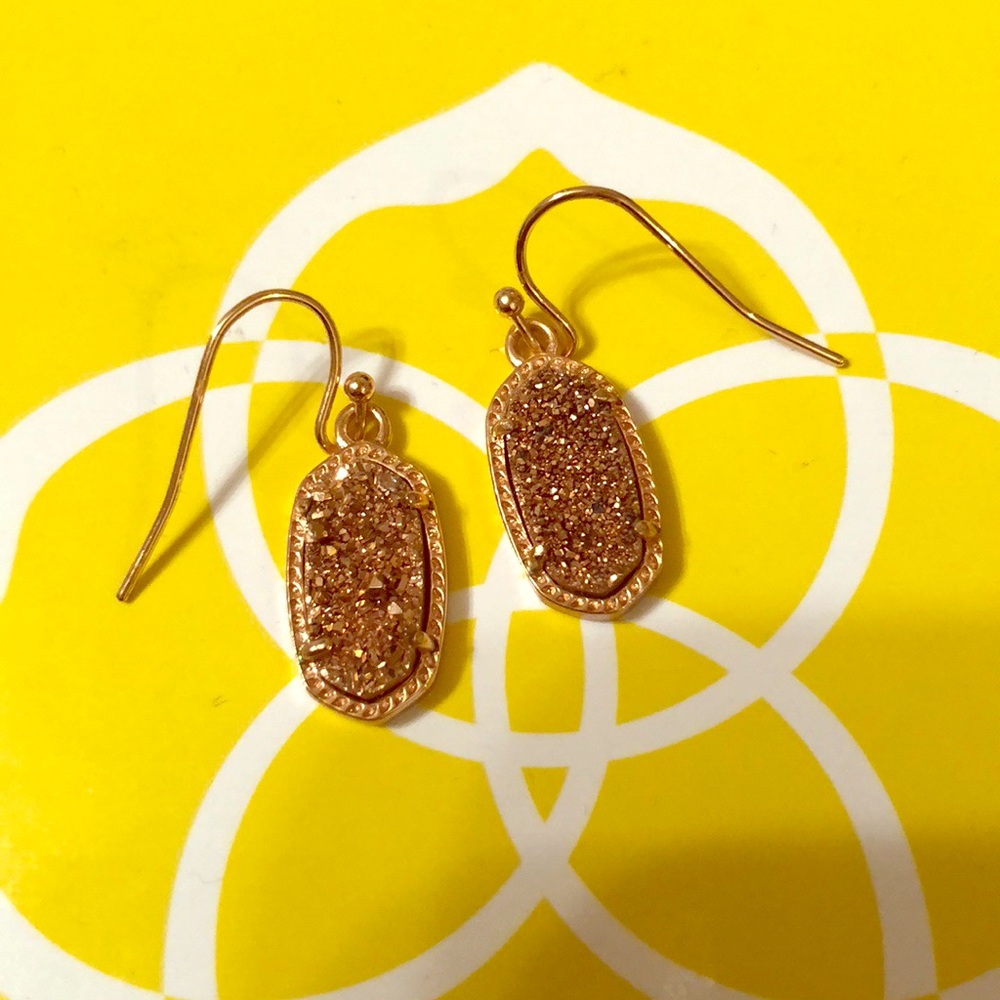 Rose Gold Druzy